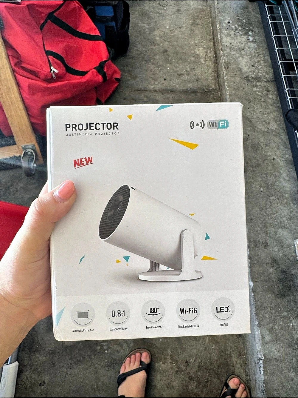 Wi-Fi LED Projector with HDMI